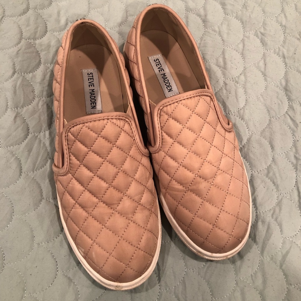 Steve Madden Pink Slip On Shoes